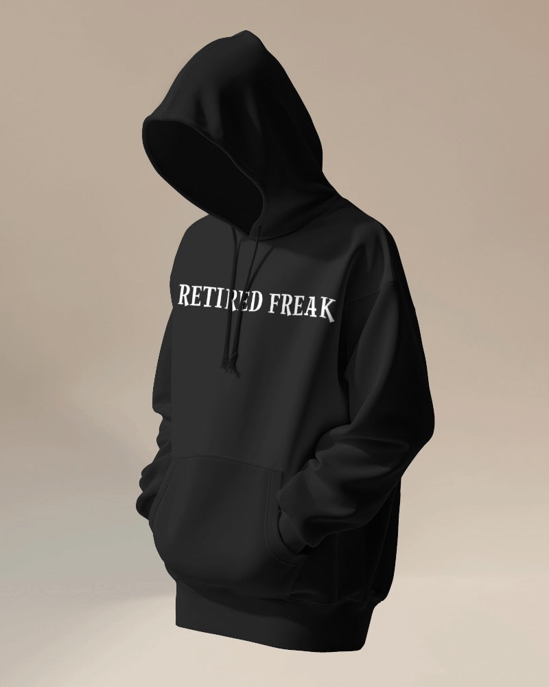 Retired Freak Relaxed Graphic Hoodie