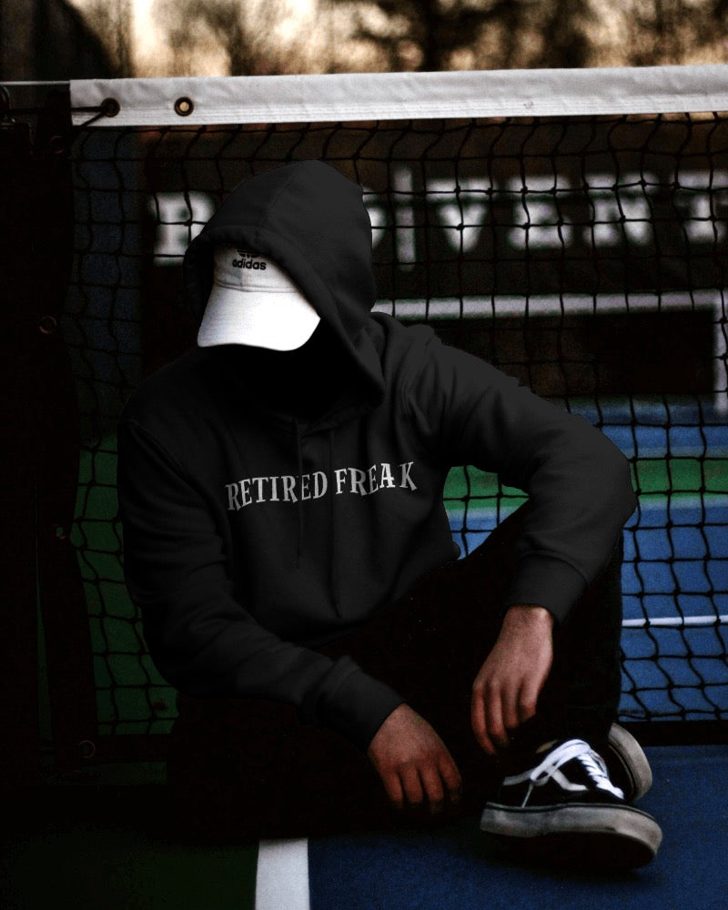 Retired Freak Relaxed Graphic Hoodie