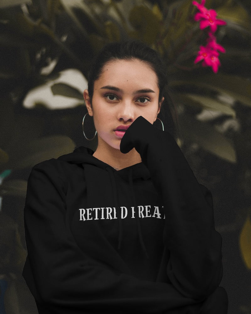 Retired Freak Relaxed Graphic Hoodie