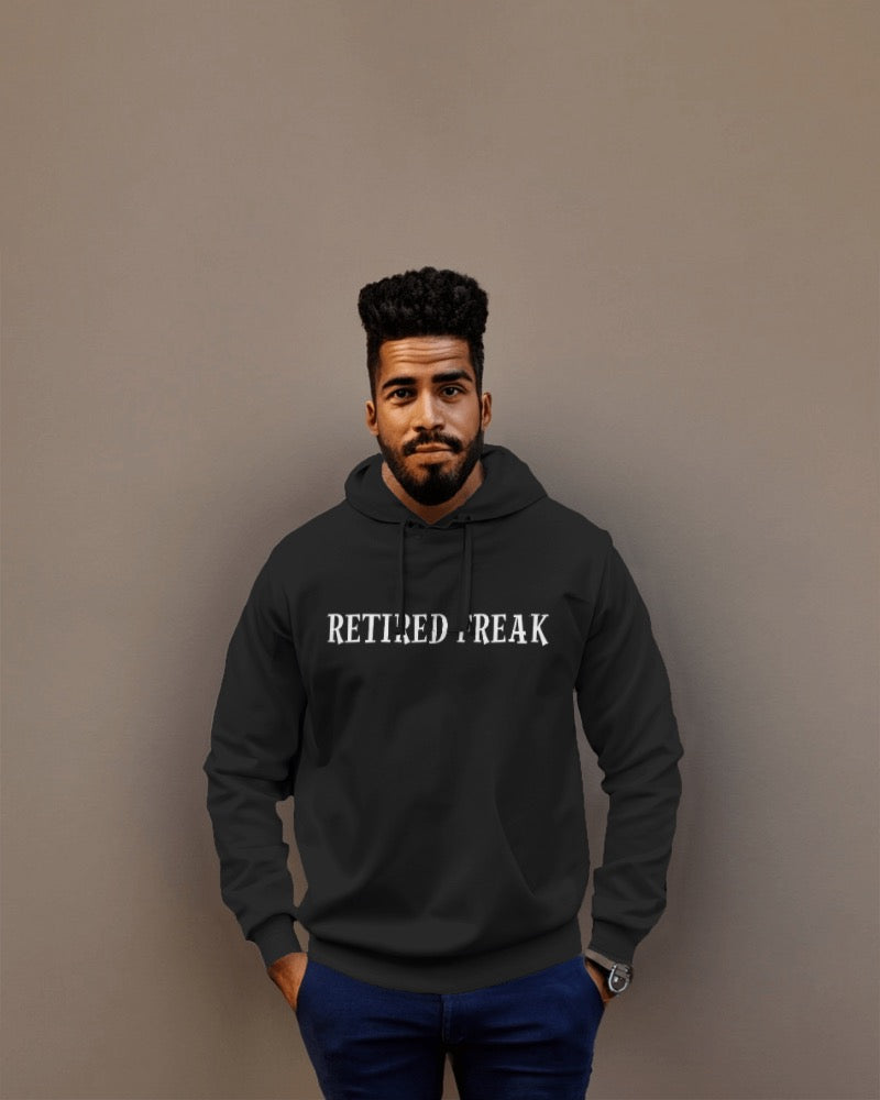 Retired Freak Relaxed Graphic Hoodie